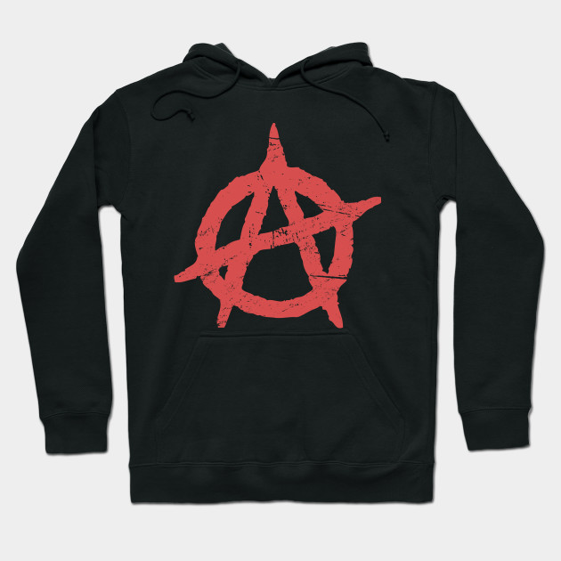 Distressed Punk Anarchy Symbol
